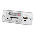 Miniatyrbillede 4 af 5: 5V MP3 Audio Dekoder Modul USB FM Radio MP3 Dekodningstavle Musikafspiller med Effektforstærker