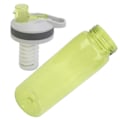 Miniatyrbild 8 av 8: Ergonomisk vattenflaska, filtrerad vattenrenare för utomhusäventyr, BPA-fritt Tritan-material, lätt att bära för vandring, resor, ihålig fiber
