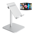Miniatyrbillede 6 af 8: Mobiltelefon Stativ Desktop Højdejusterbar Holder AntiSlip Stativ til Telefon Tablet