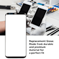 Pikkukuva 4 / 5: Takaosan lasin vaihto S8+ S8 Plus - Takakannen etupaneeli Ulompi lasin korjaussarja Esiasennettu linssi ja liima
