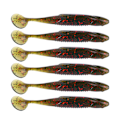 Miniatyrbild 1 av 5: PowerBait Formula Fiskedrag, Mjukt Jerkbait i Plast för Sötvattensfiske, Hållbar ElaZtech-konstruktion Ger Livsliknande Simrörelse