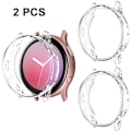 Miniatyrbild 1 av 5: 2 st Kompatibel med Galaxy Watch Active2 Fodral 40mm, TPU Bumper Full Around Skärmskydd