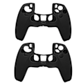 Miniatyrbild 1 av 5: 2 st Silikonfodral för PS5 Gamepad Dammtät Game Controller Skin Skyddande Fodral