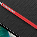 Pikkukuva 4 / 5: Kangaskärkityylinen kynä Samsung Tab/LG/Huawei/Xiaomi -älypuhelimille ja tableteille iPad 2018:lle (punainen)