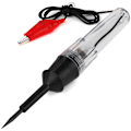 Miniatyrbilde 2 av 2: 6-12-24V Bil Auto Elektrisk Spenning Testpenn Lys Lampe Krets Tester Detektor Probe