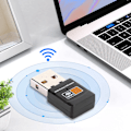 Miniatyrbilde 5 av 5: USB WiFi-adapter 2.4G-5G 600 Mbps Dual Band Mini Trådløs Datamaskin Nettverkskort Mottaker