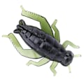 Miniatyrbilde 1 av 2: 50 stk fiskeagn falske kunstige lokkegrønne myke plastgresshopper