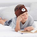 Miniatyrbillede 1 af 2: Børns Bluetooth V5.0 Hovedbånd Bluetooth Søvn Øjenmaske Blødt Hovedbånd med Højttalere og Mikrofon