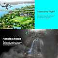 Miniatyrbillede 7 af 8: Foldbar WIFI Drone HD 4K Luftkamera Fast Højde RC Quadcopter Foldbar Fjernbetjening Drone Kit
