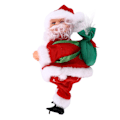 Miniatyrbild 7 av 8: Juldekorationer, Elektrisk Klättrande Jultomte för en Spektakulär Julvisning