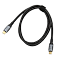 Miniatyrbild 2 av 5: USB 4.0 Gen 3 datakabel 40 Gbps överföring 240 W laddningsstöd 8K 60 Hz skärmtyp C till typ C-kabel för bärbar dator surfplatta