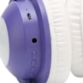 Miniatyrbillede 3 af 5: Katteøre Bluetooth-headset Stereo Sød Høj Følsomhed Indbygget Mikrofon Justerbar LED Børne-headset med 3,5 mm Kabel