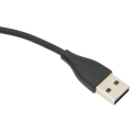 Pikkukuva 3 / 5: 5V 500mA USB-laturi Fitbit Blaze -älykuntokellolle, 1 m/3,3 jalkaa, musta