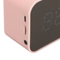 Miniatyrbillede 3 af 5: Trådløs Bluetooth-højttaler Multifunktion Støjreducerende Temperaturvisning Stemmeudsendelse FM-radio Spejl Vækkeur