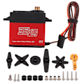 Miniatyrbild 1 av 8: Digital Servo för Robotledsaktiviteter, Högt Vridmoment Full Metallväxel Servo för RC-Modeller med PWM-Styrsystem (1-pack)