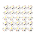 Miniatyrbild 1 av 5: 25 st 5V LED-chips 200LM 3W hög effekt LED-lampor pärlor för DIY belysningsarmaturer