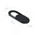 Miniatyrbild 3 av 5: Webbkameraskydd med skjutreglage för integritet, flera förpackningar för iPhone, iPad, bärbara datorer, PC, Macbooks Pro, Android-telefoner, högkvalitativt utförande med