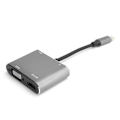 Pikkukuva 5 / 5: Tyyppi C - HD Multimedia Interface VGA USB3.0 USB-C -telakka-asema 4-in-1 USB-C -muunnin 4K