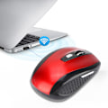 Miniatyrbild 5 av 5: 6D Ultratunn 2,4G 1200DPI USB Trådlös Mus Ergonomisk Optisk Positioneringsmus för Bärbar Dator Röd