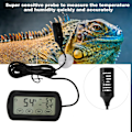 Miniatyrbillede 7 af 8: LCD-skærm æg inkubator krybdyr tank digitalt termometer hygrometer
