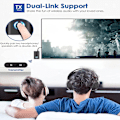 Miniatyrbild 5 av 5: Bluetooth adapter audio 5.0 Bluetooth mottagare sändare 2 i 1 mini trådlös sändare / mottagare med 3,5 mm ljudkabel jack 300MAH, Bluetooth