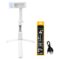 Pikkukuva 2 / 5: Selfie-keppi Puhelinjalusta Bluetooth-painike Retractable All in One Puhelinjalusta Vlog Live-suoratoistoon