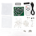 Miniatyrbillede 1 af 5: STC51 Single Chip DC4.5-5V Fjernbetjening Hjerteformet LED Lys Kit med 2mm Transparent Akryl Skal
