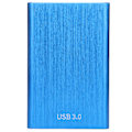 Miniatyrbild 4 av 8: 2.5in Extern Hårddisk USB 3.0 Aluminiumlegering Rundat Skal Mobil Hårddisk Blå 40GB