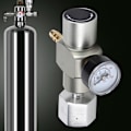Miniatyrbillede 4 af 5: 2 i 1 Mini CO2 Gas Regulator Soda Trykmåler med adapter 3/8in til TR21.4