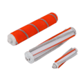 Miniatyrbillede 5 af 5: 3PCS Støvsuger Rullebørste Kit ABS Støvsuger Reservedele Til ROIDMI F8 F8E F8PRO XCQ01RM