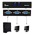 Miniatyrbillede 8 af 8: 2 i 1 ud VGA Switcher Splitter Datasynkronisering VGA Monitorswitch VGA Splitter