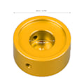 Miniatyrbillede 6 af 8: Guitar Effekt Pedal Topper Aluminium Moderne Guitar Footswitch Topper Udskiftning med Nøgle Guld