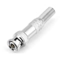 Miniatyrbillede 5 af 5: 10 stk. fjederende BNC-han-stikadapter med skrue til koaksial RG59 CCTV-kamera