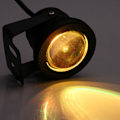 Miniatyrbillede 1 af 5: Marine Båd Yacht 10W 12V RGB LED Spot Light Regnfast Lampe med Fjernbetjening Sort