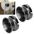 Miniatyrbilde 1 av 8: 1 Par 10 Tommer NAB Hub-adaptere Polert Aluminiumslegering Åpner Universal Lasteenhet for Studer ReVox for Akai (Grå)