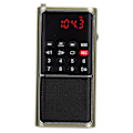 Miniatyrbilde 5 av 5: L-338 bærbar FM-radio - bærbar multifunksjonell radiospiller for minnekort U-disk hjemmeforsyninger