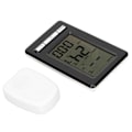 Miniatyrbild 4 av 5: Trådlös elektronisk termometer inomhus utomhus hem digital väderstation klockdisplay elektronisk termometer