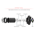 Miniatyrbillede 5 af 5: Cam Car Kamera Full Hd1080p