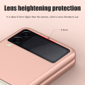 Miniatyrbilde 3 av 5: Frostet telefondeksel kompatibel med Samsung Z FLIP 3 Anti Fingerprint Beskyttende deksel All Inclusive Fold deksel skall