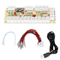 Miniatyrbild 1 av 5: Arkadspelkontroller USB-kodare Noll fördröjning USB till joystickknapp för PC för MAME för Raspberry Pi Retro