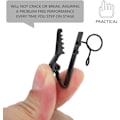 Miniatyrbild 3 av 5: Lavalier Mikrofon Clip Sortiment, Metall Slipsnålar Med Bakgrundsljudsreducerande Skumskydd, Andningsbar Svamp Och Hållbara Plast Trådklämmor