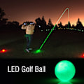 Pikkukuva 7 / 8: 1 kpl elektroninen LED-valaistu golfpallo pimeän yön urheilun harjoitteluun (vihreä)