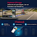 Miniatyrbild 5 av 5: VIOFO A119 V3 Dash Cam 2560x1600P 2k med GPS-modul, 24 timmars buffert parkeringsläge Endast bilkamera, Quad HD IMX355 5MP Sensor HDR, Ultra Night Vision