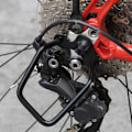 Miniatyrbild 3 av 5: Cykelväxelsskydd för Bergsvägar, Bakre Växelskydd med Slagtålighet för Säkra Cykeläventyr, Universell Storlek Stålskydd för Alla