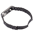 Miniatyrbillede 5 af 5: Smartwatch håndledsrem i rustfrit stål, anti-tabt med dobbelt lås folde spænde til Mi Band 6