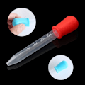 Pikkukuva 3 / 5: 5 ml silikonipipettejä, muovipipettejä, nestemäisiä pipettijä