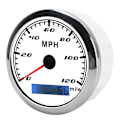 Miniatyrbillede 5 af 5: GPS Pointer Speedometer 120 MPH IP67 Vandtæt Rustfrit Stål Universal til Bil Lastbil Båd