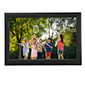 Miniatyrbillede 2 af 5: Digital fotoramme 10,1 tommer HD IPS-skærm 1080P video musik kalender automatisk tænd/sluk timer elektronisk fotoramme 100-240V