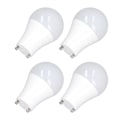 Miniatyrbilde 2 av 5: 4 stk. GU24 lyspære, høy lysstyrke, energisparende LED A19 lyspære for soverom, kontor, 120V
