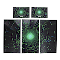 Miniatyrbillede 2 af 8: Konsol og Controllers PVC Decal Beskyttende Hud Cover Sticker Passer til Xbox Series X